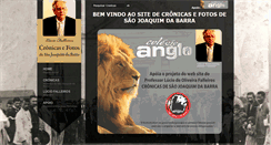 Desktop Screenshot of cronicassaojoaquimdabarra.com.br